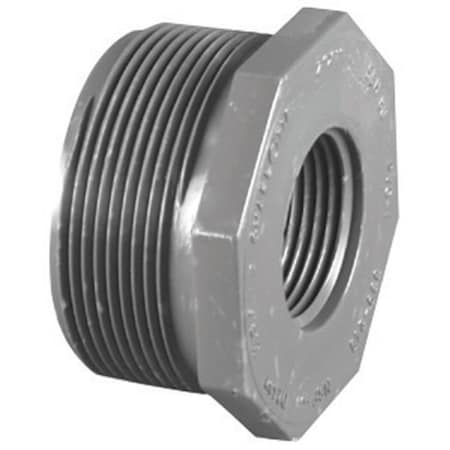 Charlotte Pipe And Foundry Charlotte Pipe Schedule 80 1 in. MPT X 3/4 in. D FPT PVC Reducing Bushing 1 pk PVC82002400